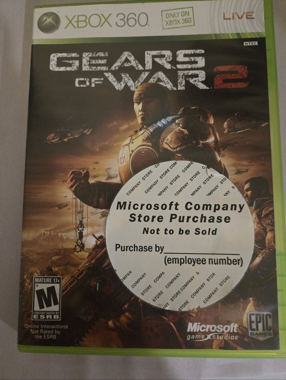 Microsoft Xbox 360 Gears of War 2
